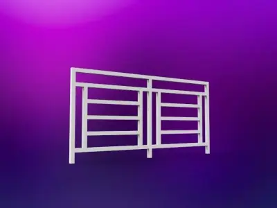 Metal Railing 3D print model purchase