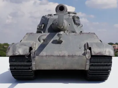 Panzerkawpfwagen tiger 3D model