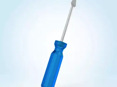 Screwdriver 3D model 13