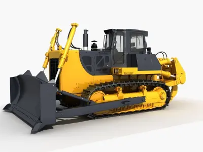 Collection Heavy Vehicle Industrial 04 3D model