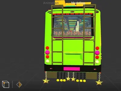 TNSETC bus  3D model