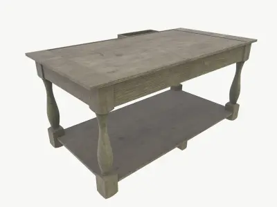 Console Table Low-poly 3D model purchase