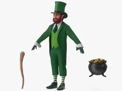 Leprechaun 4 3D model