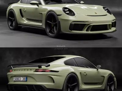 Porsche 911 Gt Free 3D model