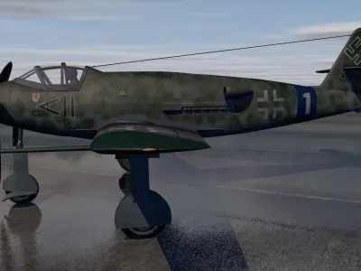 Messerschmitt Me-509 3D model