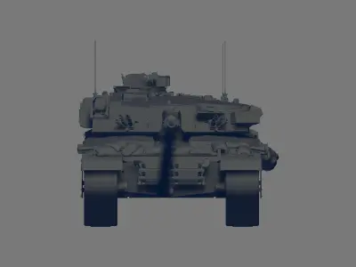 Challenger Mk 3 DS 3D model