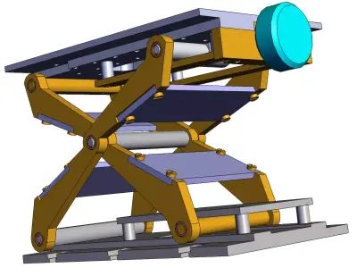 Lifting Platform 3D model