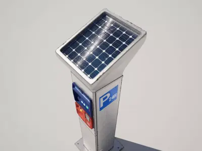 Parking Meter Machine 3D model