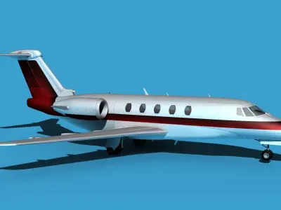 Cessna Citation 650 III V04 3D model