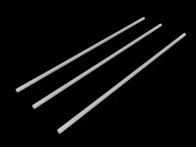 Metal rebar Low-poly 3D model Low-poly 3D model