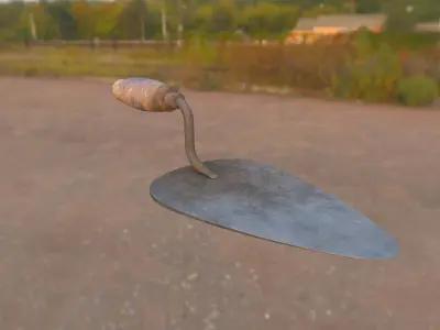 Trowel - Mala 3D model