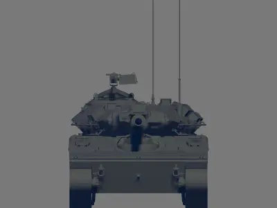 M551 Tank 3D model