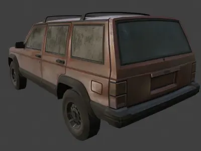 Jeep Cherokee 3D model