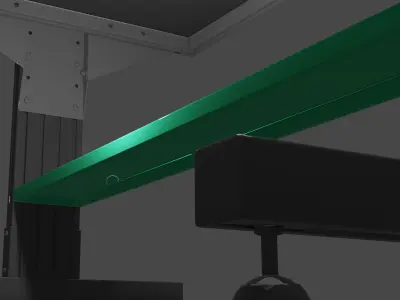 WORK TABLE - BLENDER Free 3D model