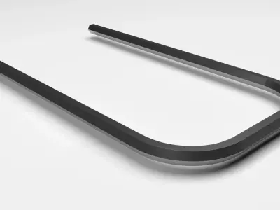 U Shaped Allen Wrench 3D model