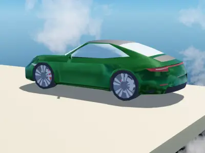 sport car 3D model 35