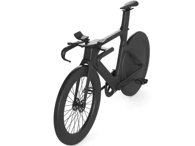 Triathlon Bike 3D model shop