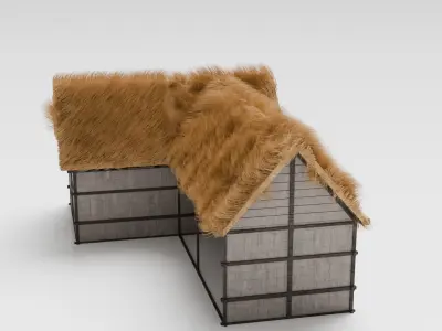 Medieval Blacksmith Low-poly 3D model purchase