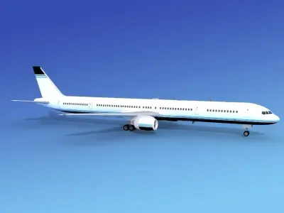 Boeing 757-300 Corporate 5 3D model