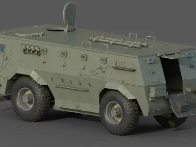 Fahd vehicle 3D model