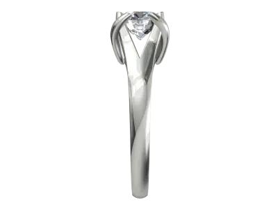 Ring EPS Solitaire 3D print model