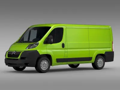 Citroen Jumper 250 L2H1 2006 -2014 3D model