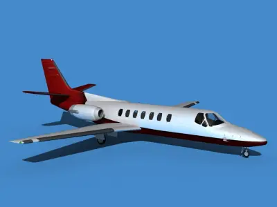 Cessna Citation V 560 Encore V14 3D model