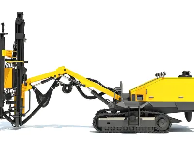 Surface Drilling Rig 3D model