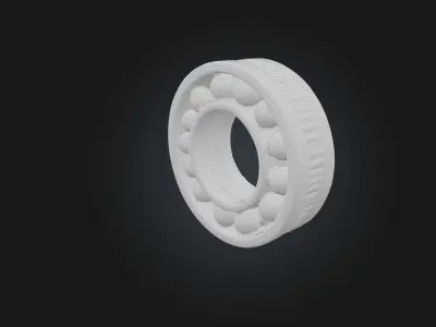 Bearing Low-poly 3D model