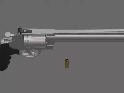 Anaconda 44 Magnum 3D model
