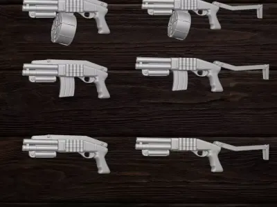 Super Shorty V2 3D printable files for Action Figures 3D print model purchase