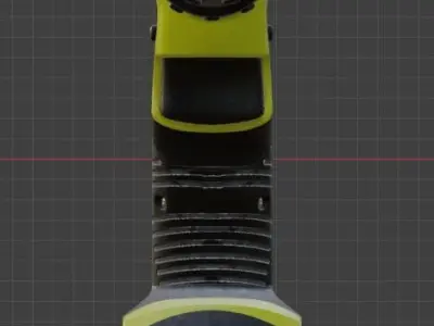 High-Quality Cordless Power Drill 3D Model Free low-poly 3D model