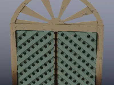 Old Gate 3D model