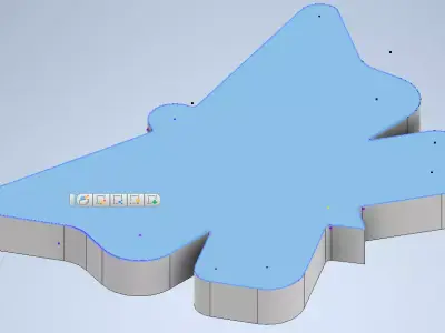 3D Design of butterfly 3D model