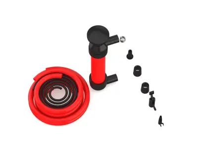 Garage Manual Siphon Pump 3D model