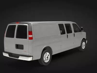 GMC Savana LWB 3D model
