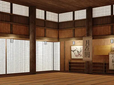 Dojo Interior 3D model