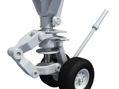 Landing Gear V5 3D model