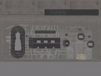 FutureCraft Fashion Display Window 3D model