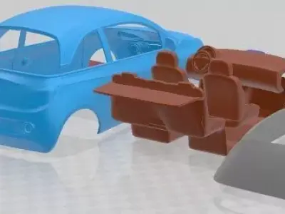 Opel Adam 2013 Printable Car 3D print model