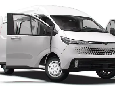 Chevrolet Express Max L2H2 HQ Interior 2025 3D model