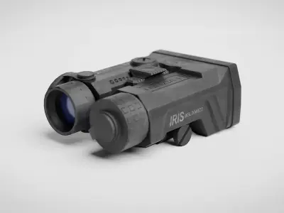Holosun IRIS GR3 Laser Low-poly 3D model