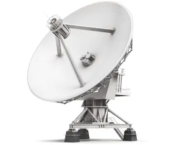  Detailed Satellite Dish Antenna 