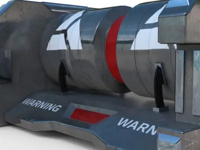 Sci-Fi Generator V1 Free 3D model