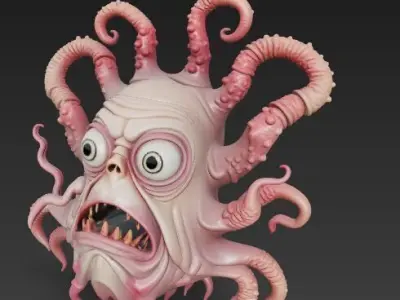  Dream Parasite 1 3D model