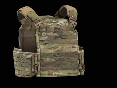 Strandhogg v3 SAPI Cut Plate Carrier Low-poly 3D model