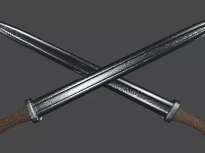 Sword - Shortsword - Xiphos 3D model