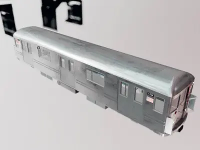 Subway Station Assets 3D model