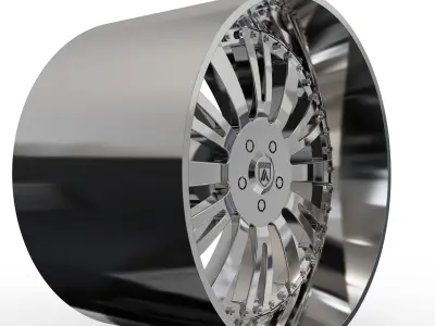 ASANTI AF113 WHEEL 3D MODEL 3D model