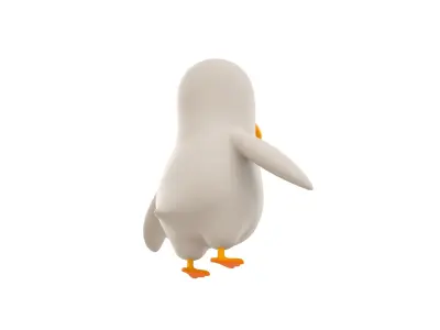 Character067 Goose 3D model